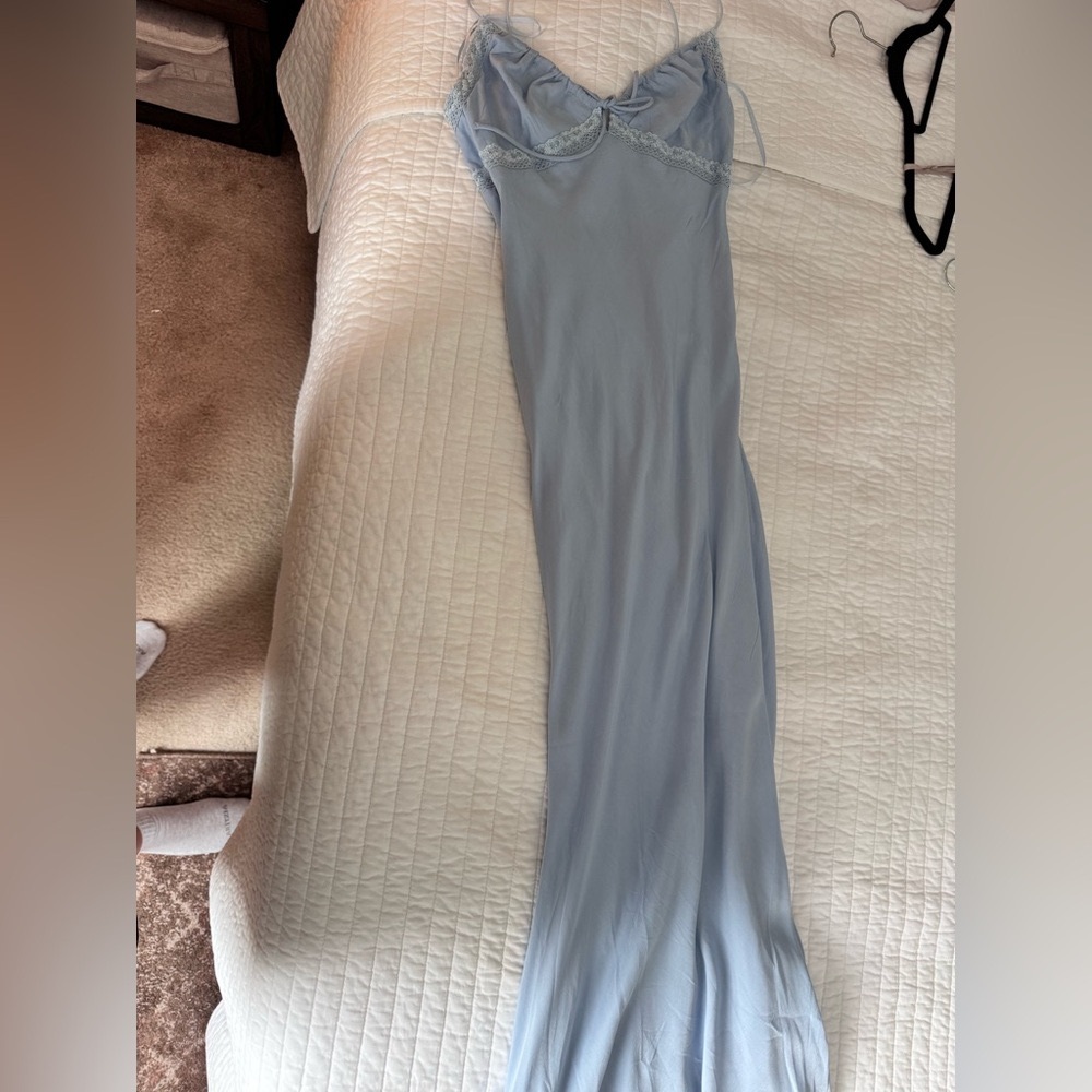 Princess Polly Emily Maxi Dress Blue